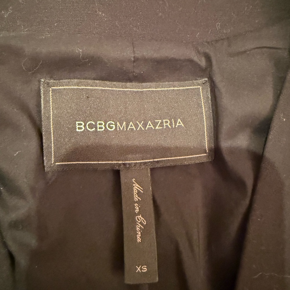 BCBGMaxAzria Black and Yellow Patterned Blazer - Picture 4 of 4